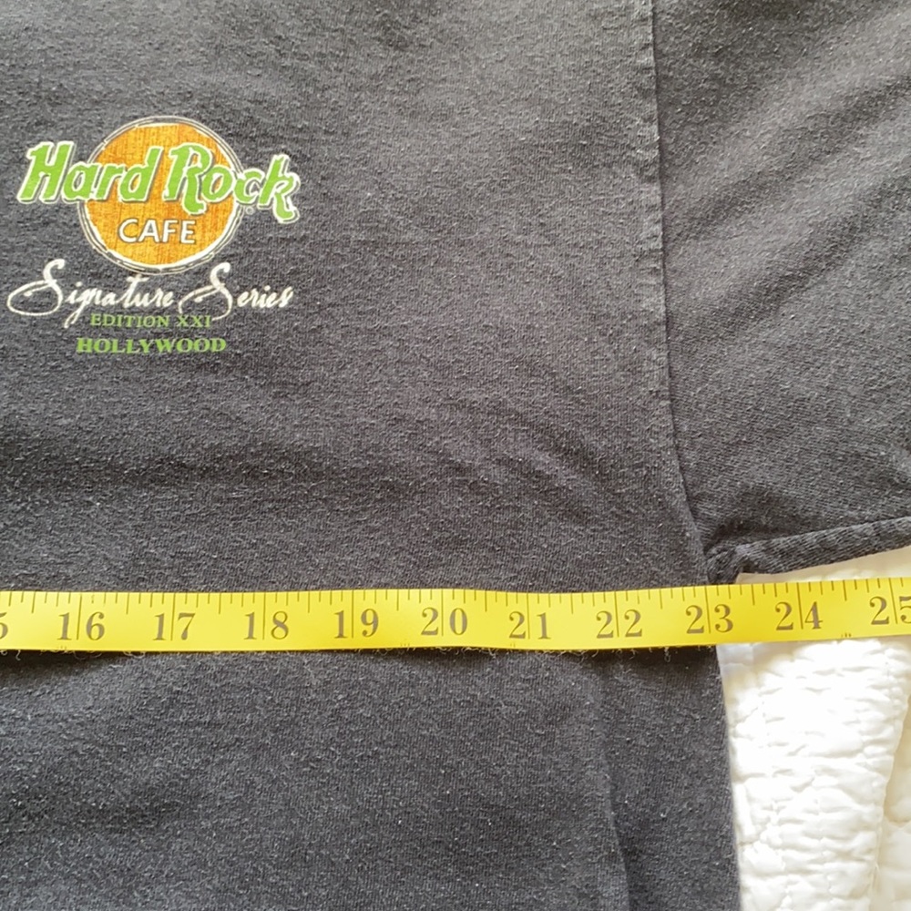 🎸BRUCE SPRINGSTEEN-Hard Rock-Hollywood UNISEX VINTAGE BAND SHIRT-XL🎸 - Picture 8 of 9
